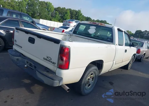 2004 Chevrolet Silverado 1500 Ls из США, поврежденный, VIN 2GCEC19V241237617